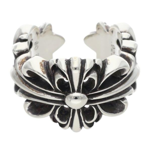CHROME HEARTS（クロムハーツ） サイズ:24.5号 DBL FLRL CRS ダブル
