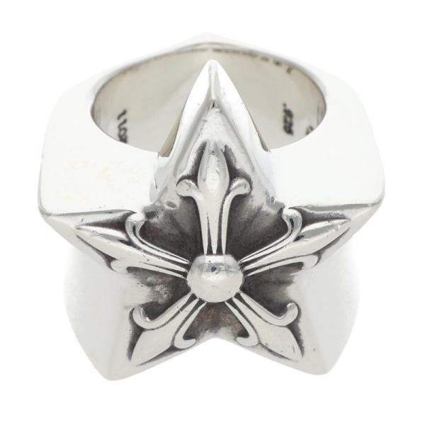 クロムハーツ STR LRG/ラージスターシルバー リング メンズ 21号 CHROME HEARTS（クロムハーツ） サイズ:10号 STR LRG ラージスター