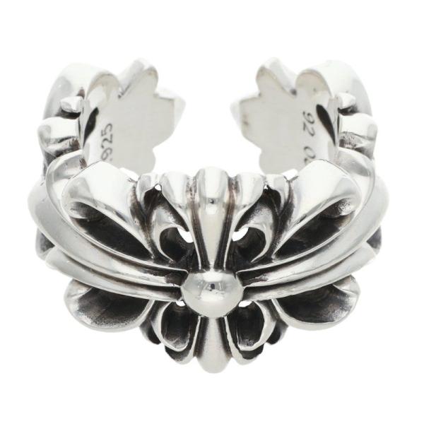 CHROME HEARTS（クロムハーツ） サイズ:23号 DBL FLRL CRS ダブル