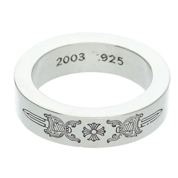 【正規品・RINKAN鑑定済】クロムハーツ 6mm スペーサーダガー 13号 CHROME HEARTS（クロムハーツ） サイズ:16.5号 6mm SPACER DAGGER 6mm