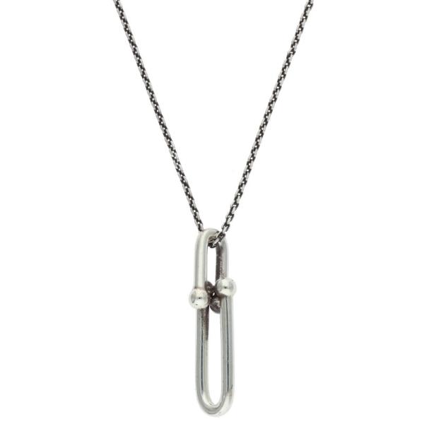 Tiffany & Co. シルバー　ネックレス　ハードウェア　リンク TIFFANY&Co. ティファニー ハードウェア リンク ペンダント