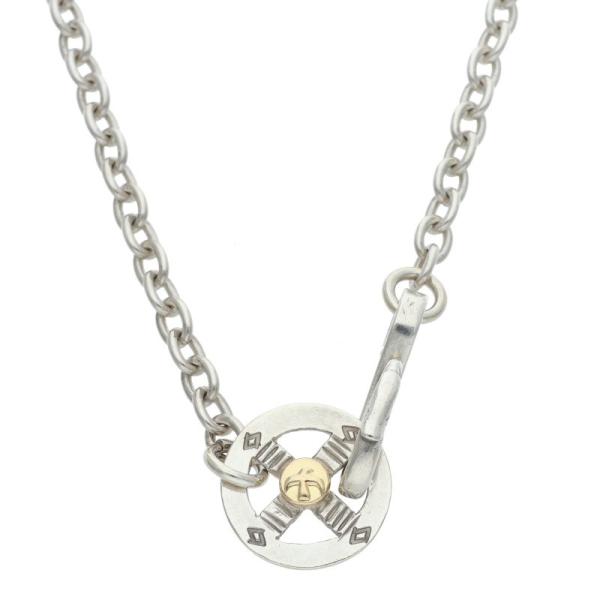 ね*ん様 【中古】ゴローズ　goros ネックレス メタル付きホイール太丸チェーン goro's（ゴローズ） 太丸チェーン アクセサリー