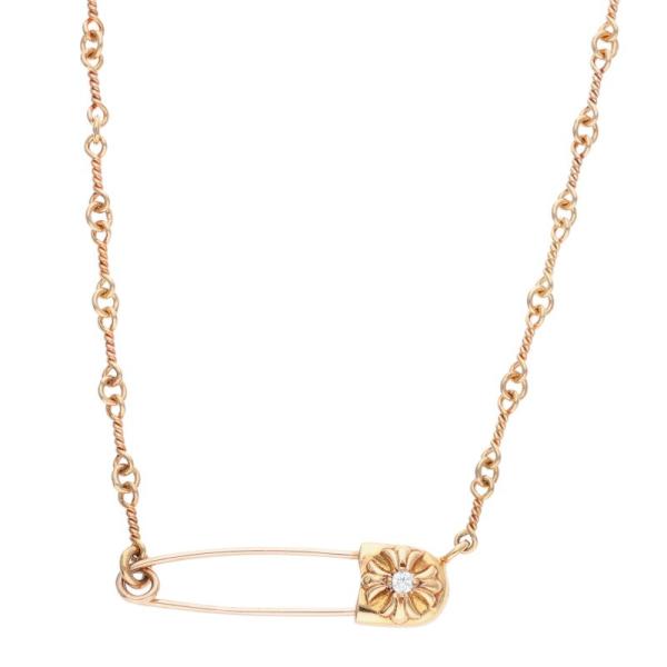 CHROME HEARTS（クロムハーツ） サイズ:16inch 22K SAFETY PIN