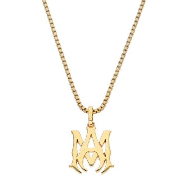 AMIRI（アミリ） MA NECKLACE MAロゴチャームネックレス 中古 BS99