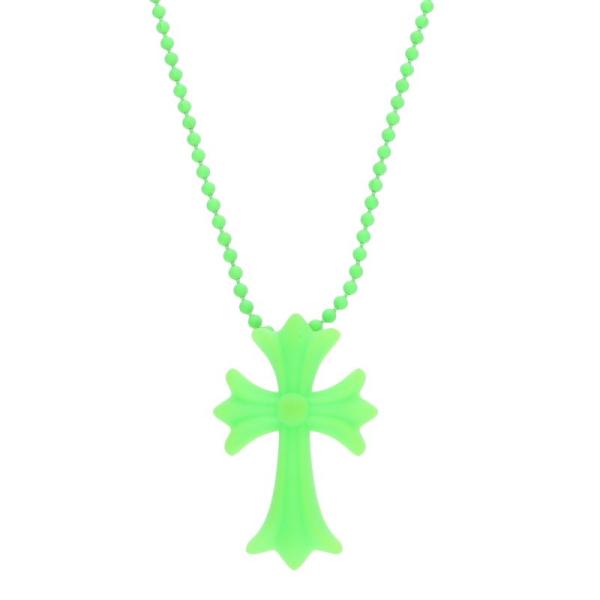 クロムハーツ　FNO限定 非売品　シリコン　CHクロス　ラバー CHROME HEARTS（クロムハーツ） ネックレス FNO RUBBER CH CRS SML