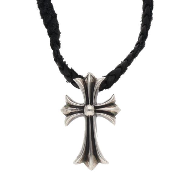 Chrome Hearts クロスネックレススモールCHクロスボロチップ CHROME HEARTS（クロムハーツ） ネックレス CH CRS SML BC スモールCH