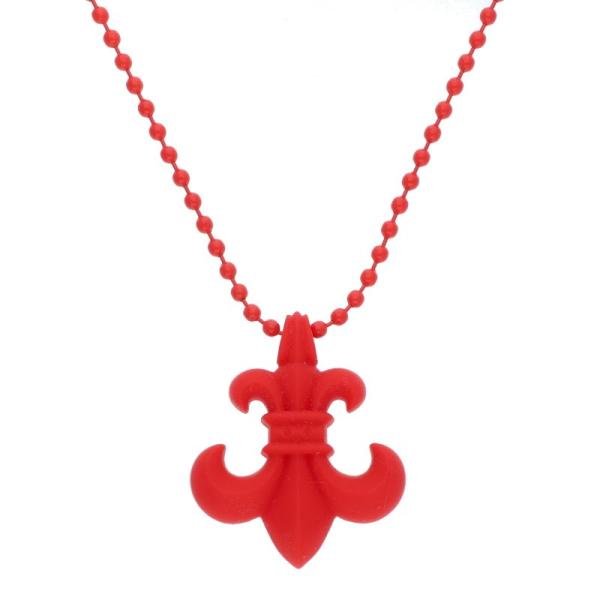 CHROME HEARTS（クロムハーツ） ネックレス RUBBER BS FLUER ラバー