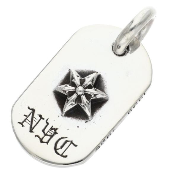 CHROME HEARTS（クロムハーツ） ネックレストップ RAISED STAR DOGTAG