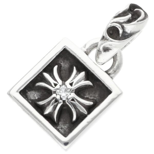 CHROME HEARTS（クロムハーツ） ネックレストップ FRAMED CH PLUS 1DIA