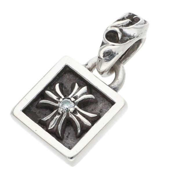 CHROME HEARTS（クロムハーツ） ネックレストップ FRAMED CH PLUS 1DIA