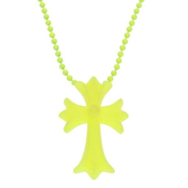CHROME HEARTS（クロムハーツ） ネックレス FNO RUBBER CH CRS SML