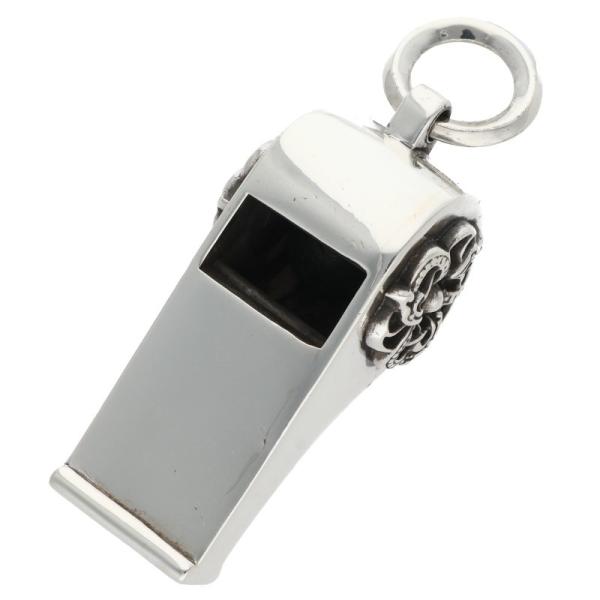 クロムハーツ ネックレストップ WHISTLE PENDANT ホイッスルペンダント ケルティックオールドシルバーネックレストップ 中古 SS07