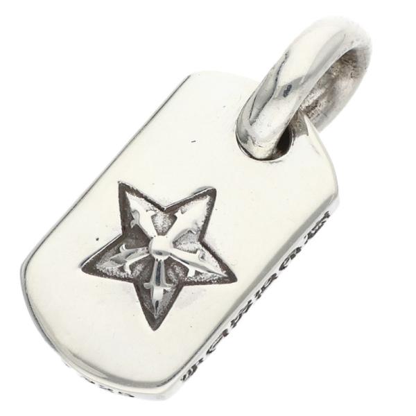 た*ん様 美品　クロムハーツ　タイニースタードッグタグ CHROME HEARTS（クロムハーツ） D T TNY STAR タイニードッグタグ