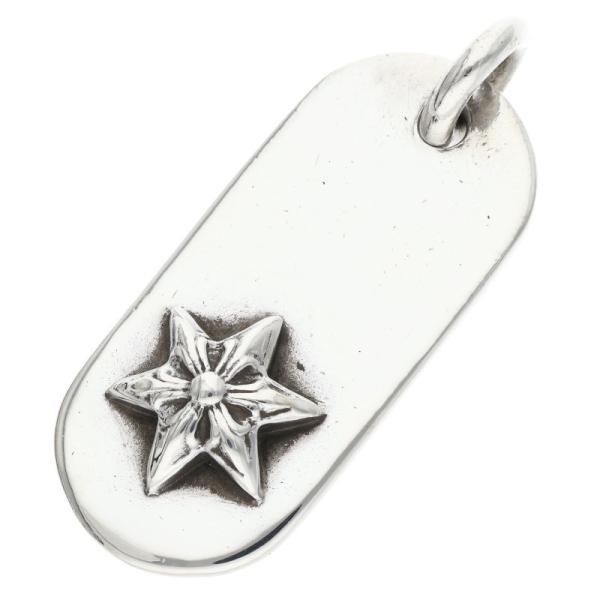 CHROME HEARTS（クロムハーツ） ネックレストップ RAISED STAR DOGTAG