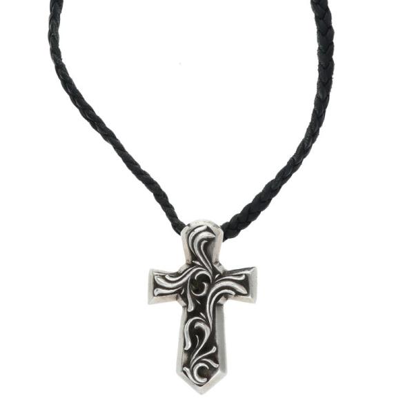 CHROME HEARTS（クロムハーツ） ネックレストップ VULCAN CROSS SM BC