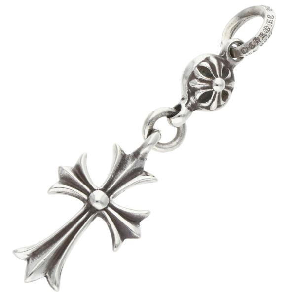 CHROME HEARTS クロムハーツ（原本無） 1B TNY CH CRS 1ボール タイニー CHクロス チャーム ネックレス ペンダントトップ シルバー系【中古】 CHROME HEARTS（クロムハーツ） 1B TNY CH CRS 1ボールタイニーCH