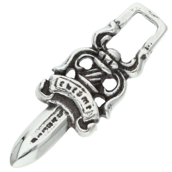CHROME HEARTS クロムハーツ（原本無） #5DAGGER ZIP1 #5ダガーチャーム ペンダントトップ シルバー系【中古】 CHROME HEARTS（クロムハーツ） #5DAGGER ZIP1 #5ダガーチャーム
