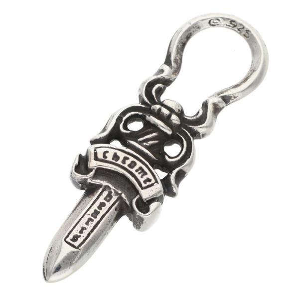 クロムハーツ 5 ダガー ジップ チャーム シルバー ネックレス 2個セット CHROME HEARTS（クロムハーツ） #5DAGGER ZIP2 #5ダガーチャーム