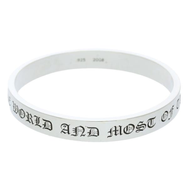 CHROME HEARTS クロムハーツ バングル 9mmプレーンスペーサー CHROME HEARTS クロムハーツ バングル 9mmプレーンスペーサー