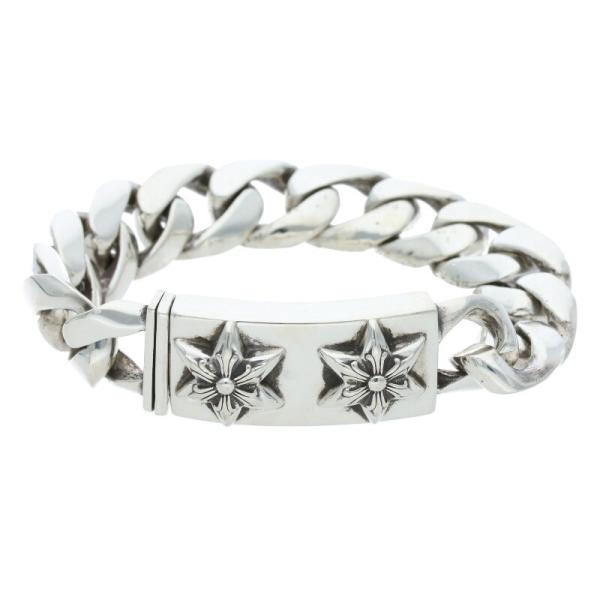 CHROME HEARTS クロムハーツ ブレスレット サイズ:12LINK スター CHROME HEARTS クロムハーツ ブレスレット サイズ:12LINK スター