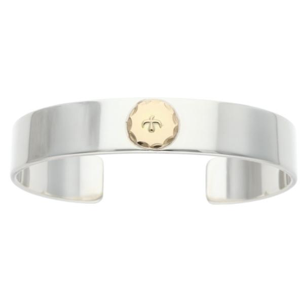 ゴローズgoro's平打ちバングル サイズM goro's ゴローズ サイズ:M 平打ちブレス M ブレスレット 中古 HJ08