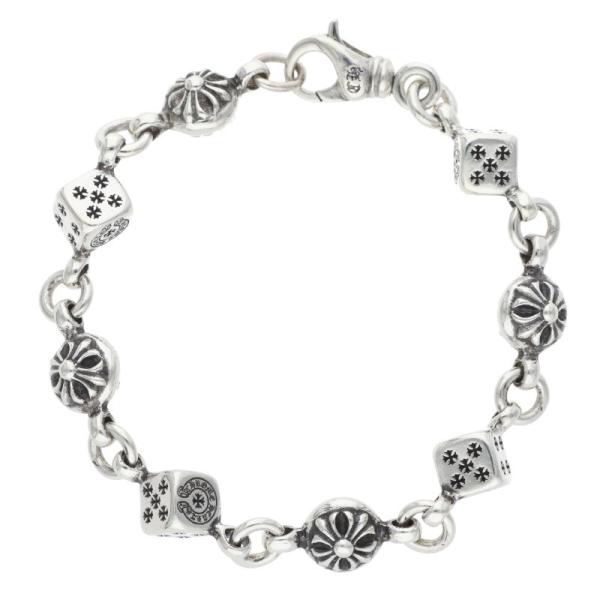 CHROME HEARTS（クロムハーツ） ブレスレット サイズ:8LINK DICE NO1