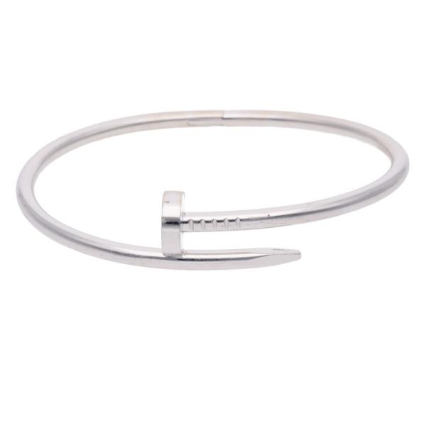 Cartier（カルティエ） サイズ:19 新型 JUSTE UN CLOU BRACELET K18WG