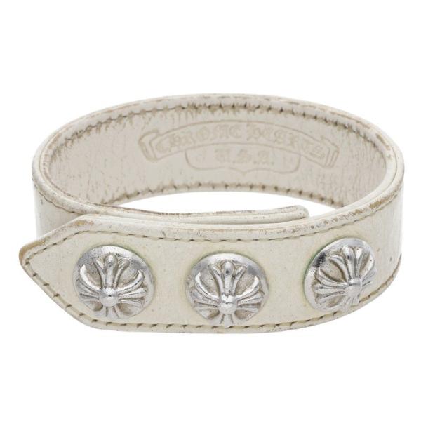 CHROME HEARTS（クロムハーツ） ブレスレット 3BTN 2SNP クロスボール3