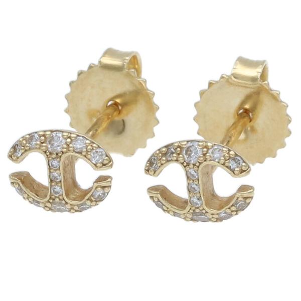 ホーセンブース STUD WITH DIAMOND K18ダイヤモンドピアス 中古 SB01