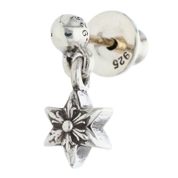 確実正規品　クロムハーツ TNY STR DRP 1/タイニースタードロップ CHROME HEARTS（クロムハーツ） ピアス TNY STR DRP 1 タイニースター