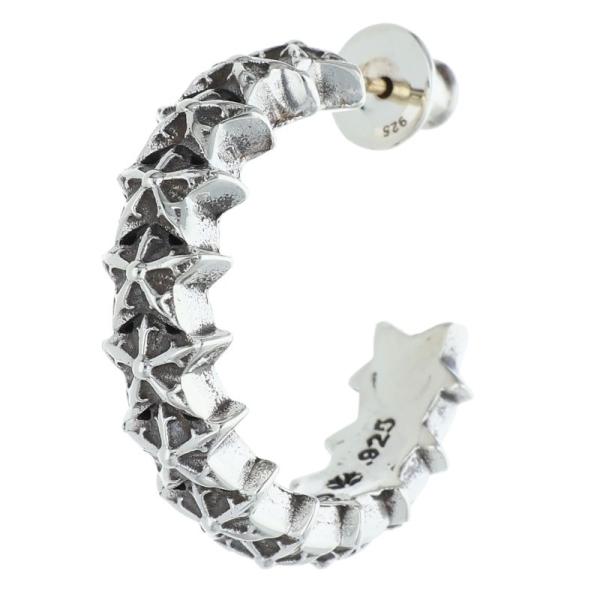 CHROME HEARTS（クロムハーツ） ピアス HOOP STAR BAND フープスター