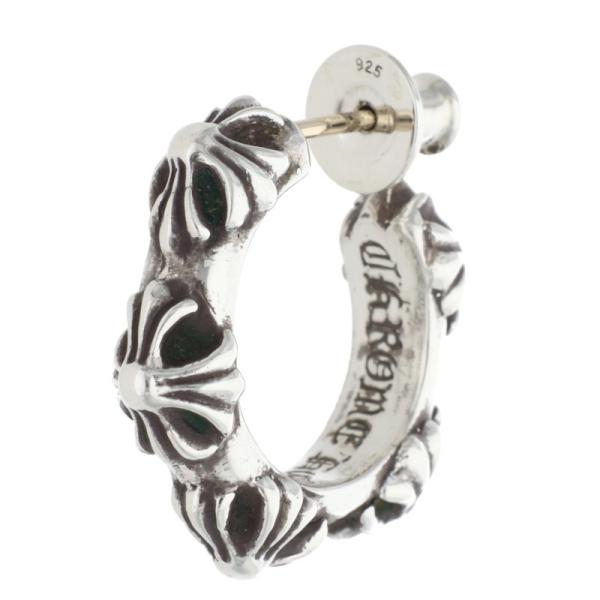 CHROME HEARTS クロスバンドフープ ピアス CHROME HEARTS（クロムハーツ） HOOP CROSS SML クロスバンドフープ