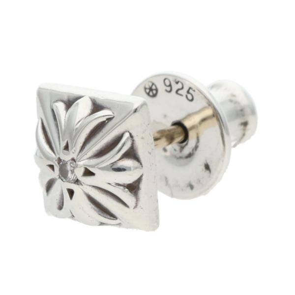 CHROME HEARTS（クロムハーツ） ピアス STUD PYRAMID PLS DIA