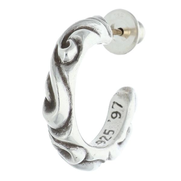 CHROME HEARTS（クロムハーツ） ピアス HOOP SCROOL 1 スクロール