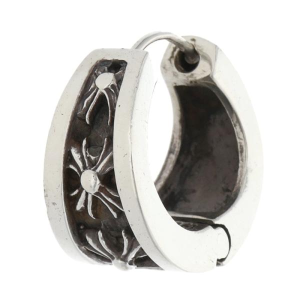 正規品レアークロムハーツピアス CHROME HEARTS（クロムハーツ） ピアス NARROW V-CHX R ナローV CHX