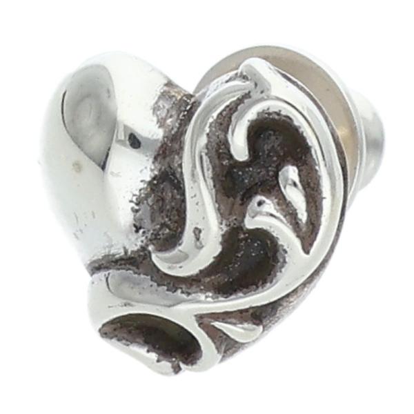 CHROME HEARTS（クロムハーツ） ピアス STUD HEART ハートスタッド