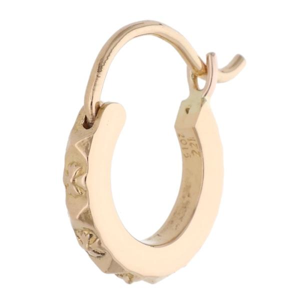 CHROME HEARTS（クロムハーツ） 22K TINY TFP HOOP ゴールドピアス