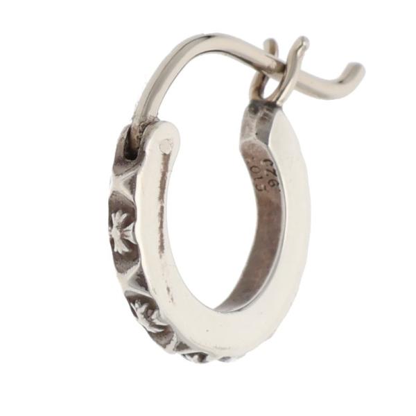 年内限定　クロムハーツ　シルバー925 フープピアス CHROME HEARTS（クロムハーツ） HOOP TFP TINY タイニーフープ
