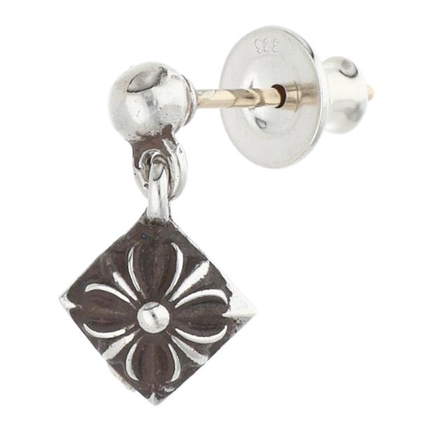 CHROME HEARTS クロムハーツ PYRAMID PLS DROP ピラミッド ドロップピアス シルバー CHROME HEARTS（クロムハーツ） PYRAMID PLS DROP ピラミッドドロップ