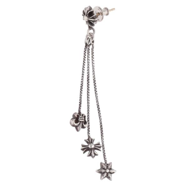 【最終値下げ】Chrome Hearts クロムハーツ JOJO ピアス正規 CHROME HEARTS（クロムハーツ） JOJO PST PLSBS R シルバーピアス 中古
