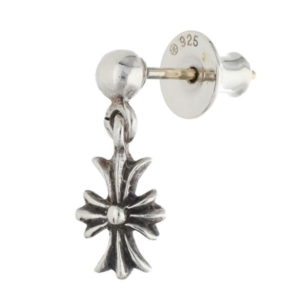 【CHROME HEARTS】 シルバーピアス タイニーECHプラス　片耳 CHROME HEARTS（クロムハーツ） TNY E CH PLS 1 タイニーECHプラス