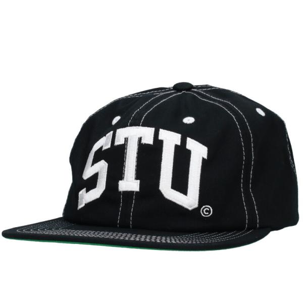 STUSSY ステューシー キャップ 24SS Stu Arch Strapback cap STUSSY ステューシー キャップ 24SS Stu Arch Strapback cap