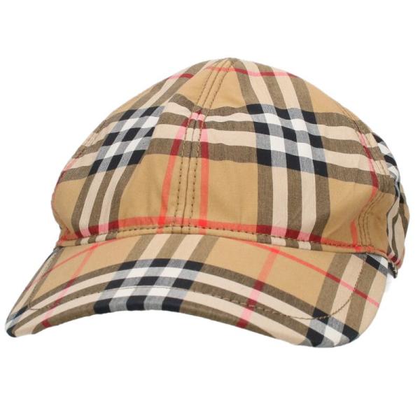 希少 現行品◎BURBERRY バーバリー ベースボールキャップ ノバチェック BURBERRY バーバリー サイズ:S/M 4073689 ノバチェックキャップ 中古