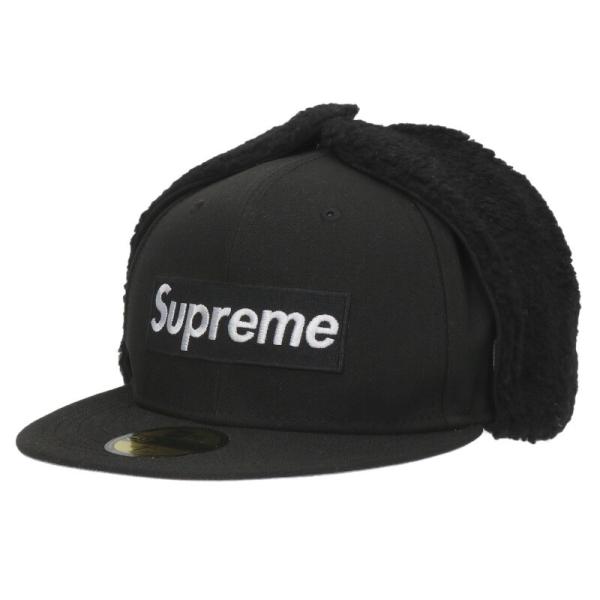 Supreme（シュプリーム） 帽子 ニューエラ サイズ:7.625 Ear Flap Box