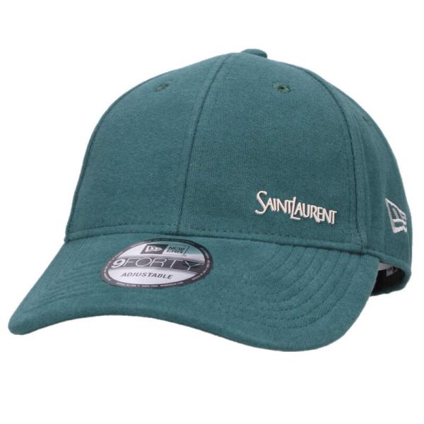 SAINT LAURENT サンローランパリ ニューエラ 754824 ロゴキャップ 中古