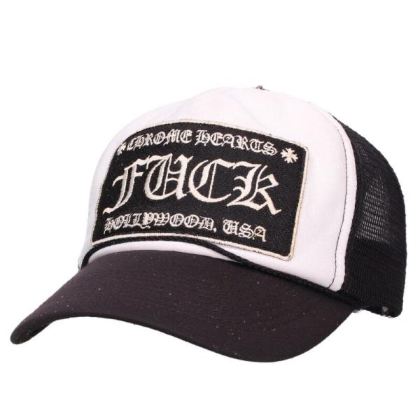 クロムハーツ  TRUCKER CAP/トラッカーキャップ CHパッチクロスボール付カモフラメッシュ帽子 メンズ CHROME HEARTS（クロムハーツ） TRUCKER CAP トラッカーキャップ CH