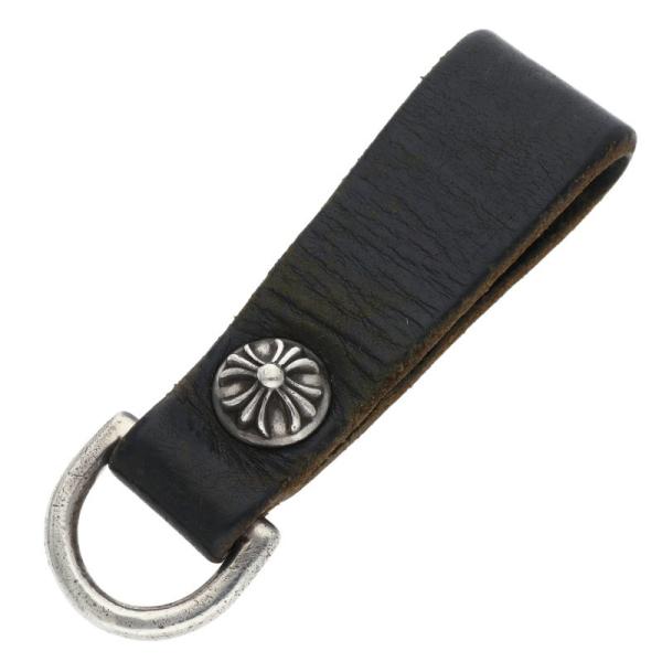 CHROME HEARTS クロムハーツ BELT LOOP D RING ベルトループ Dカンクロスボールボタンベルトループ CHROME HEARTS（クロムハーツ） BELT LOOP D RING Dカンクロスボール