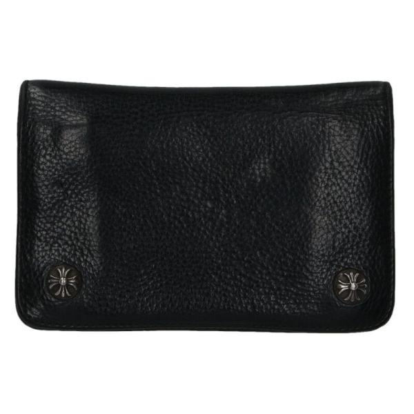CHROME HEARTS クロムハーツ 財布 2ZIP 2ジップ クロスボタン CHROME HEARTS クロムハーツ 財布 2ZIP 2ジップ クロスボタン