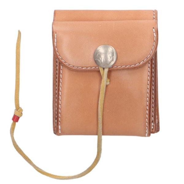 ゴローズ Goro’s 二つ折り財布 レザー goro's ゴローズ 二つ折り レザーウォレット財布 中古 HJ08