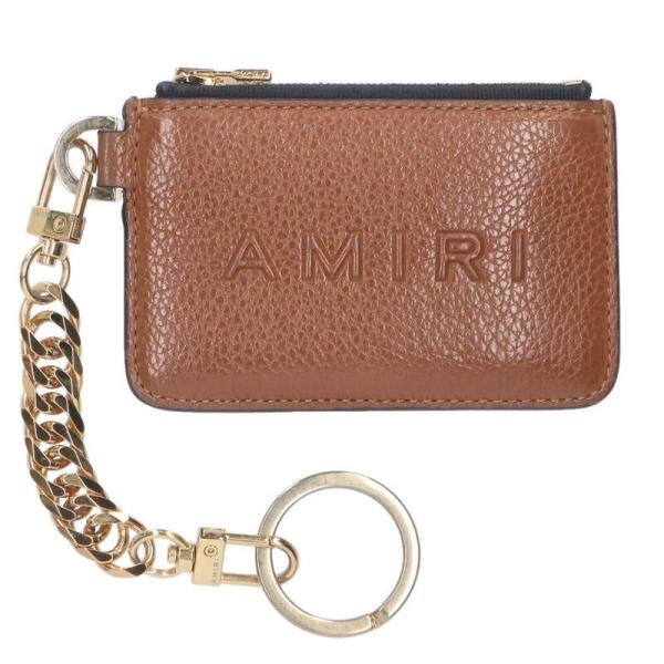 AMIRI（アミリ） PEBBLED LOGO CHAIN WALLET キーチェーン付き ロゴ